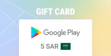 購入Google Play Gift Card 5 SAR
