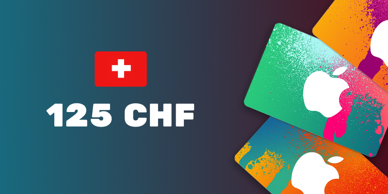 Apple iTunes Gift Card 125 CHF