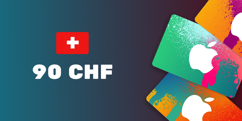 Apple iTunes Gift Card 90 CHF