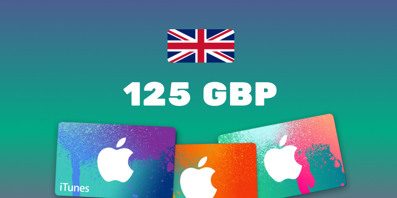 Apple iTunes Gift Card 125 GBP