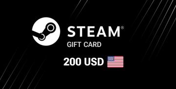 Steam Gift Card 200 USD الشراء