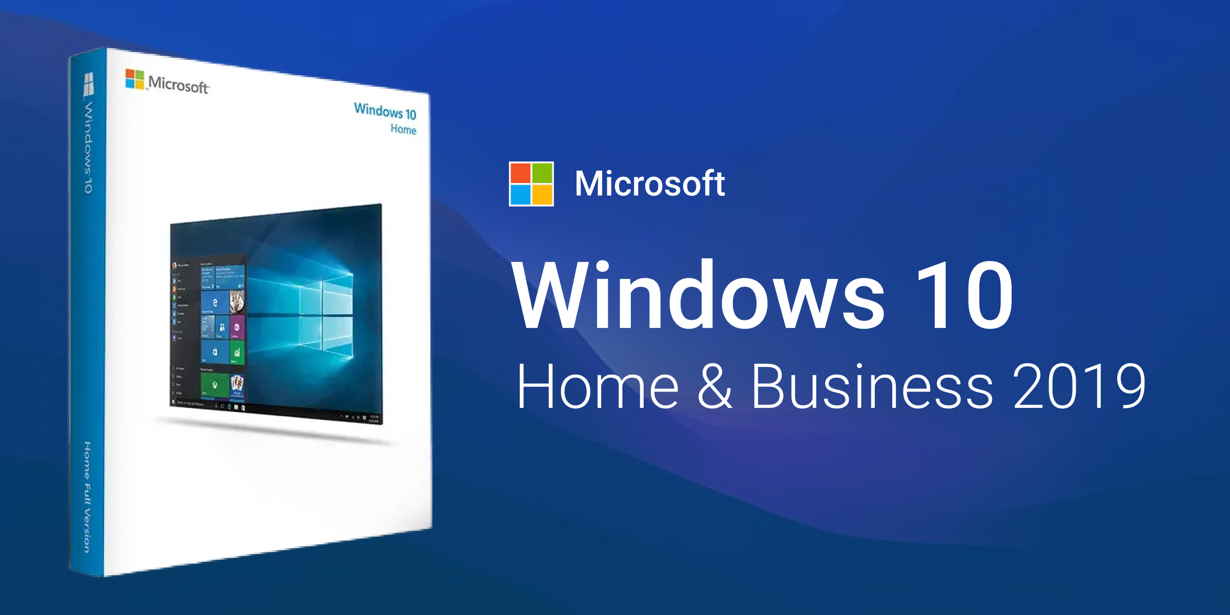 Microsoft Windows 10 Home and Business 2019