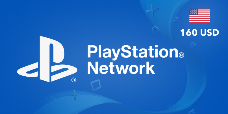 PlayStation Network Gift Card 160 USD