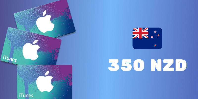 Apple iTunes Gift Card 350 NZD