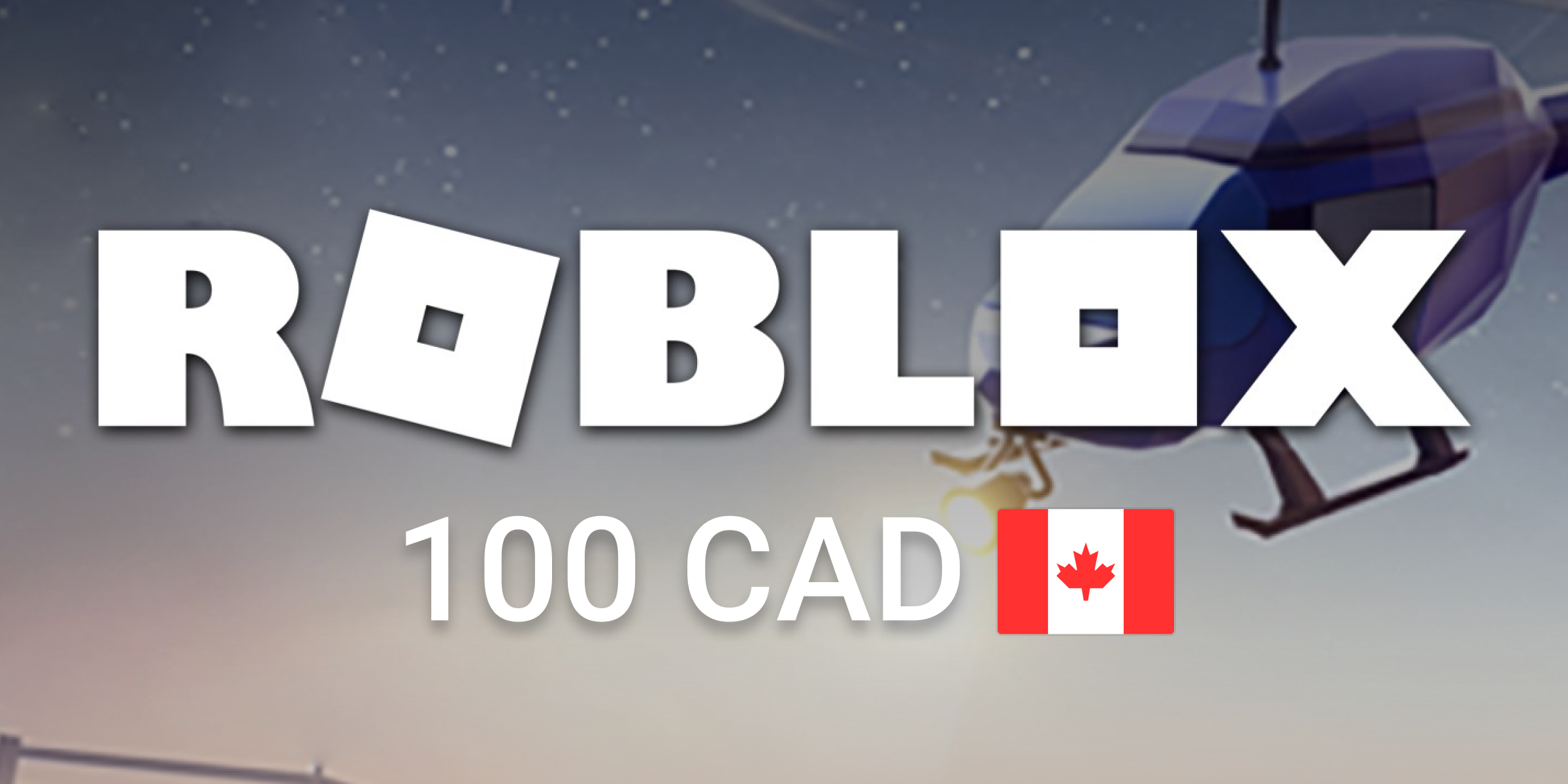 Roblox Gift Card 100 CAD