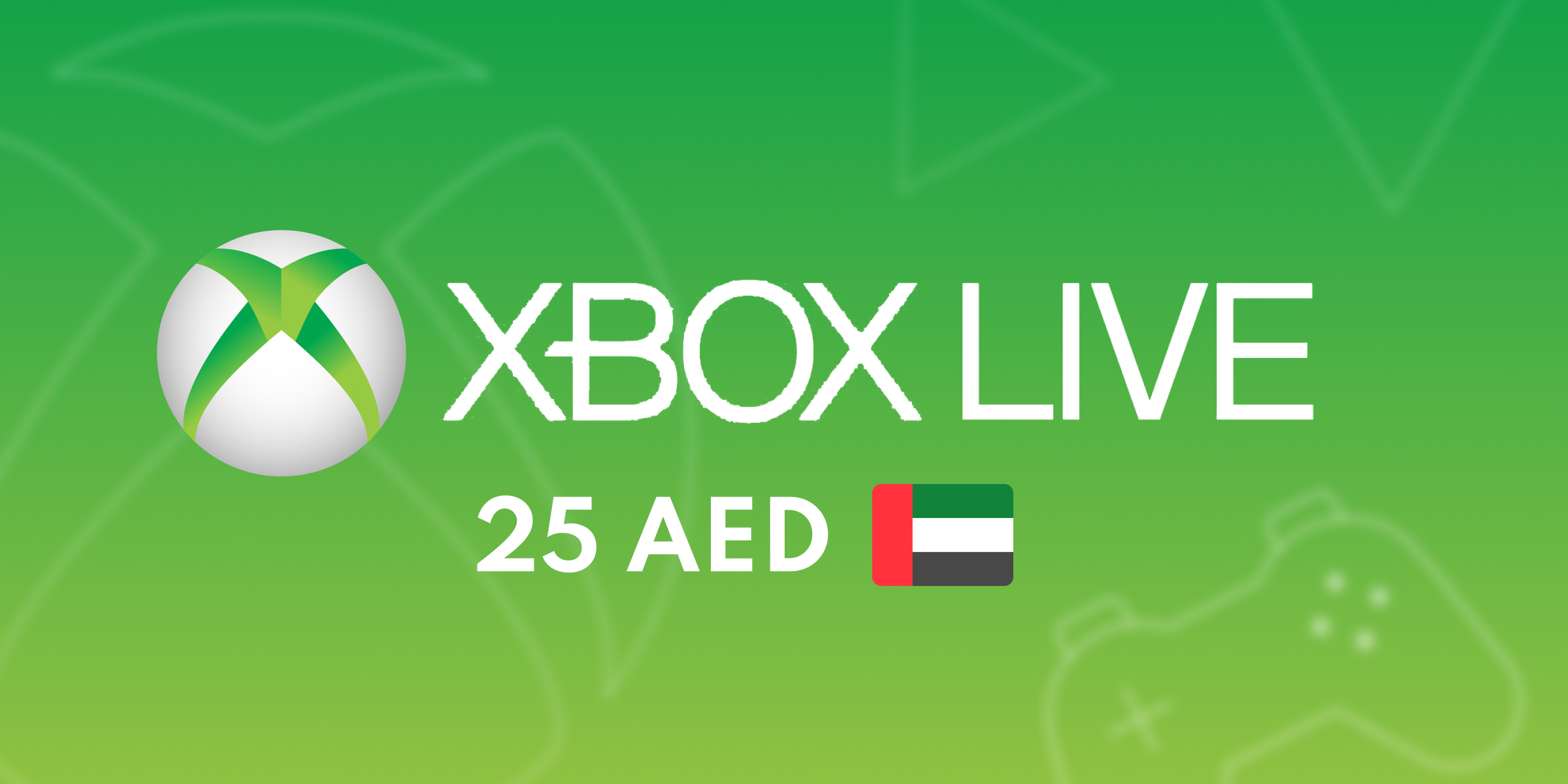 XBOX Live Gift Card 25 AED
