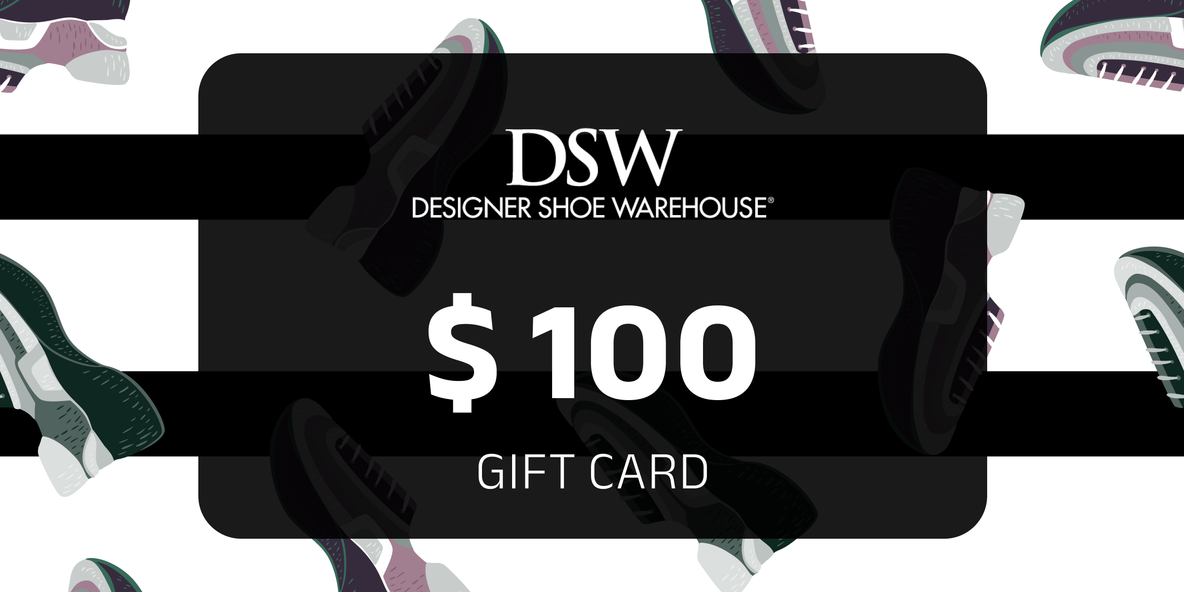 DSW Gift Card 100 USD