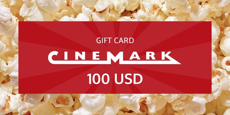 Cinemark Gift Card 100 USD