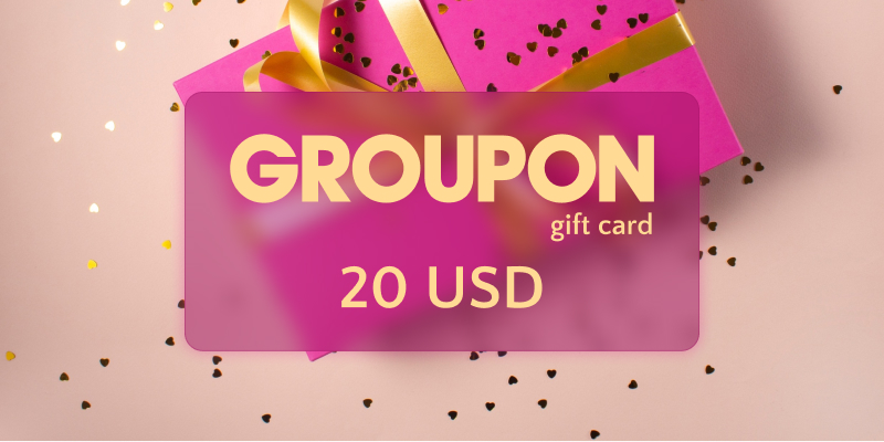 Groupon Gift Card 20 USD