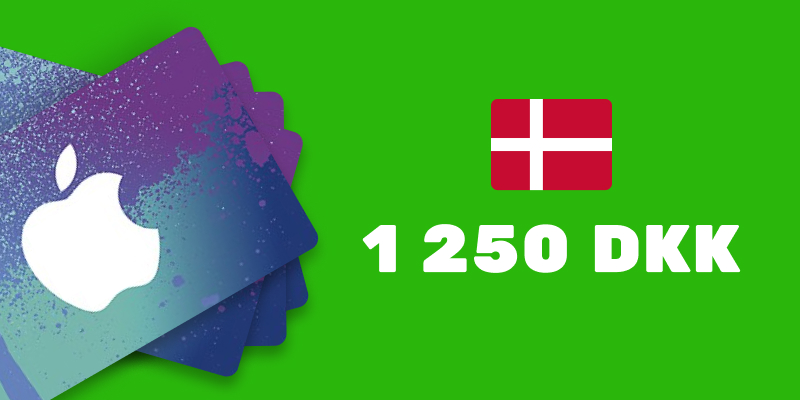 Apple iTunes Gift Card 1250 DKK