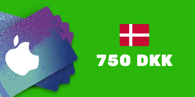 Apple iTunes Gift Card 750 DKK