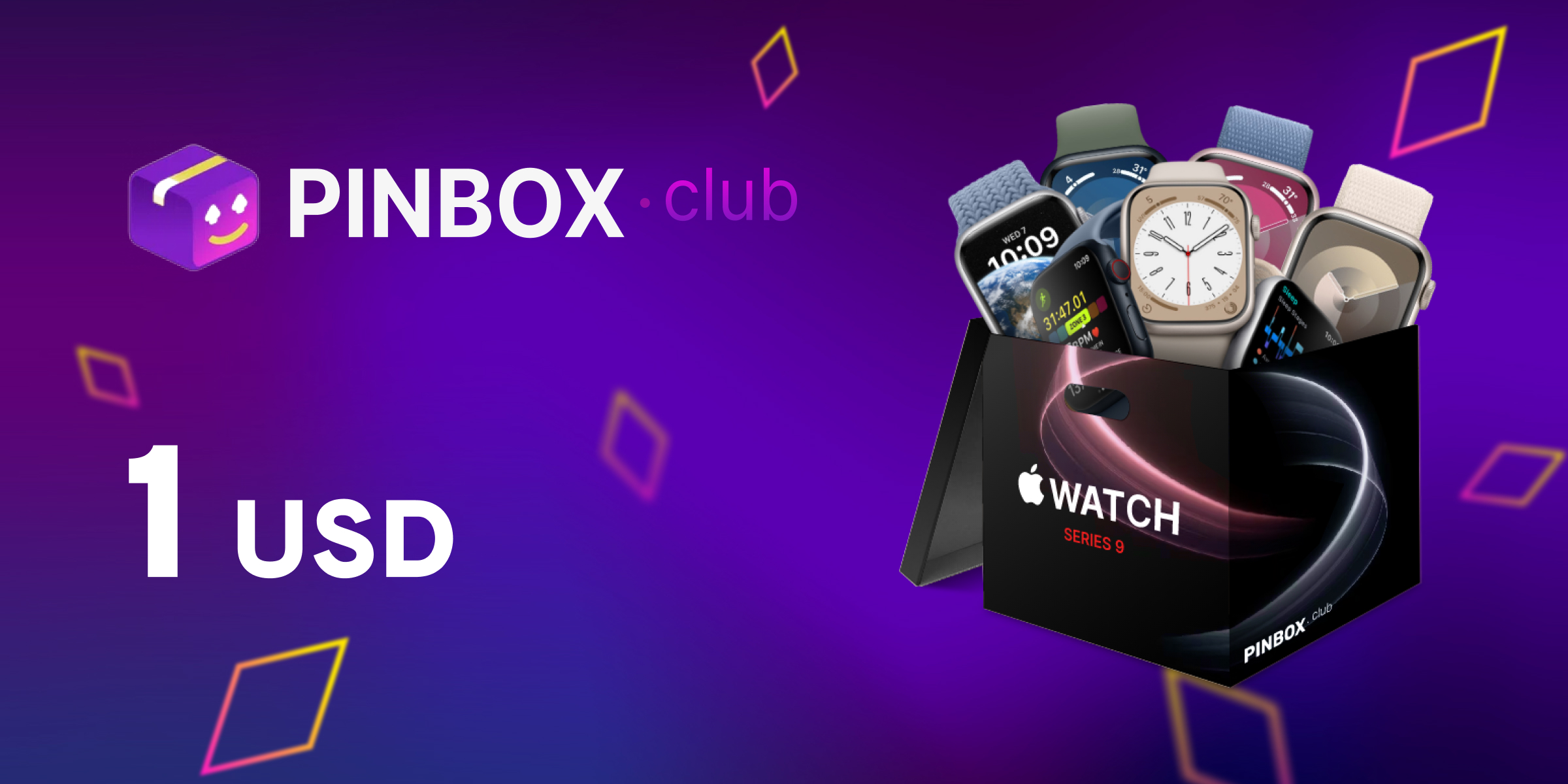 Pinbox Club Gift Card 1 USD