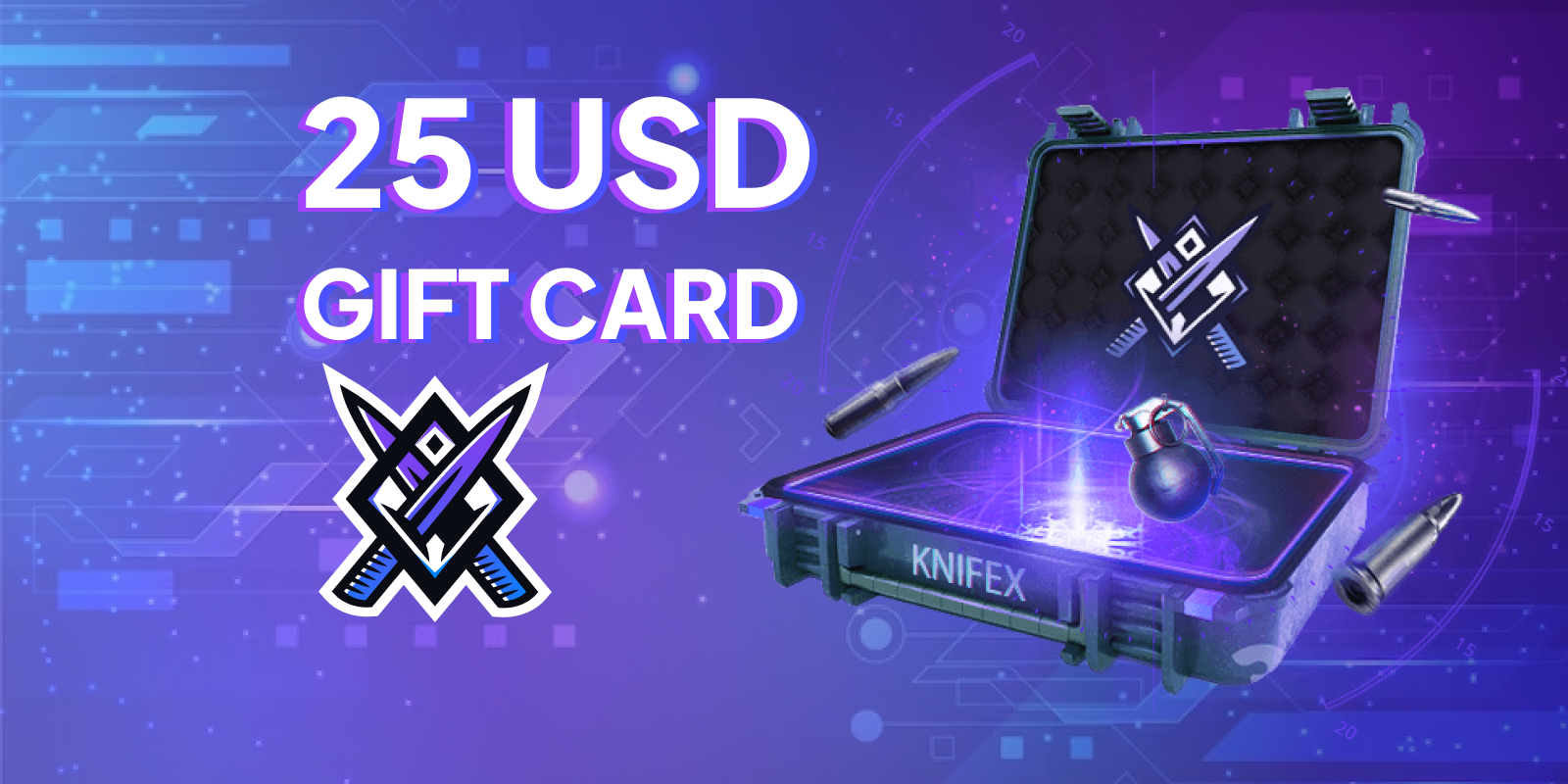 Knifex Gift Card 25 USD