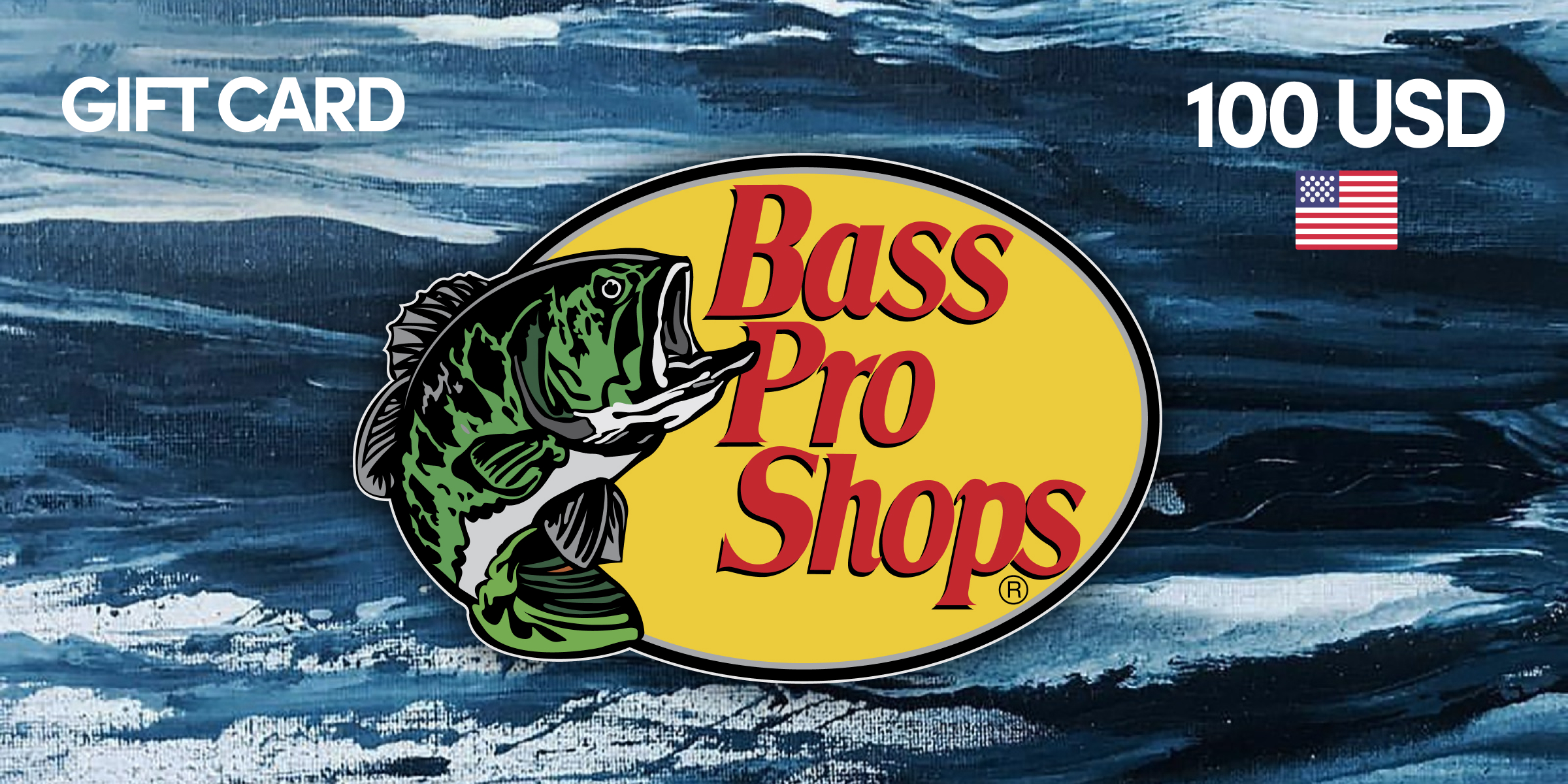 Bass Pro Shops Gift Card 100 USD