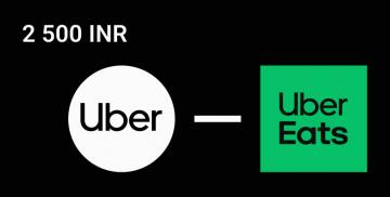 Buy UBER Ride and Eats 2500 INR 