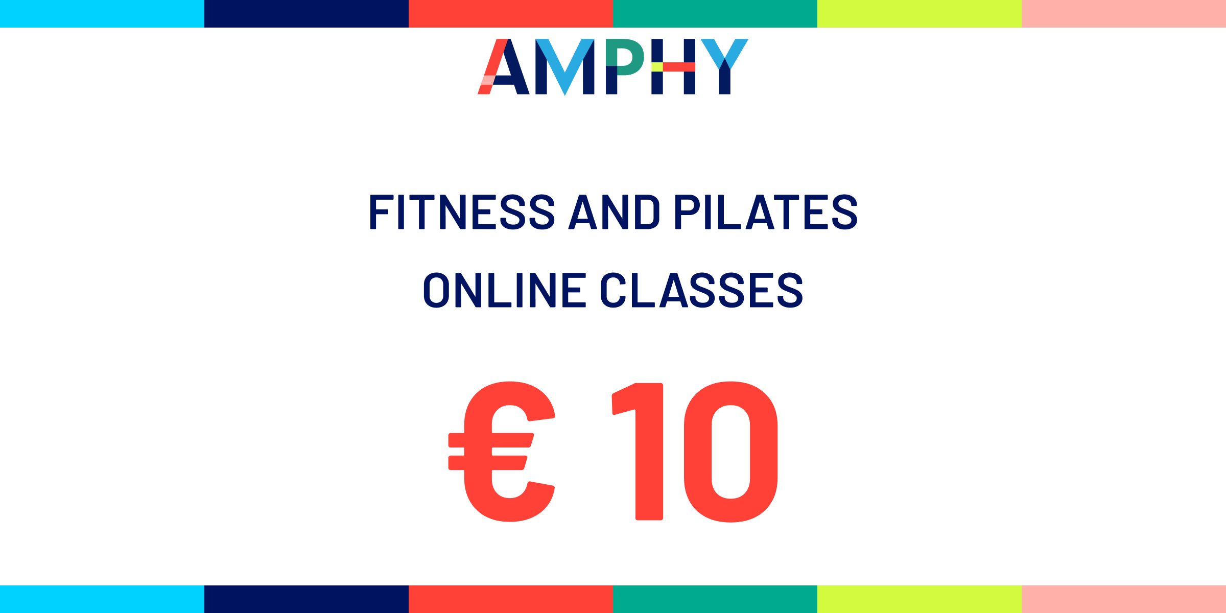 Fitness and Pilates Online Classes Gift Card 10 EUR