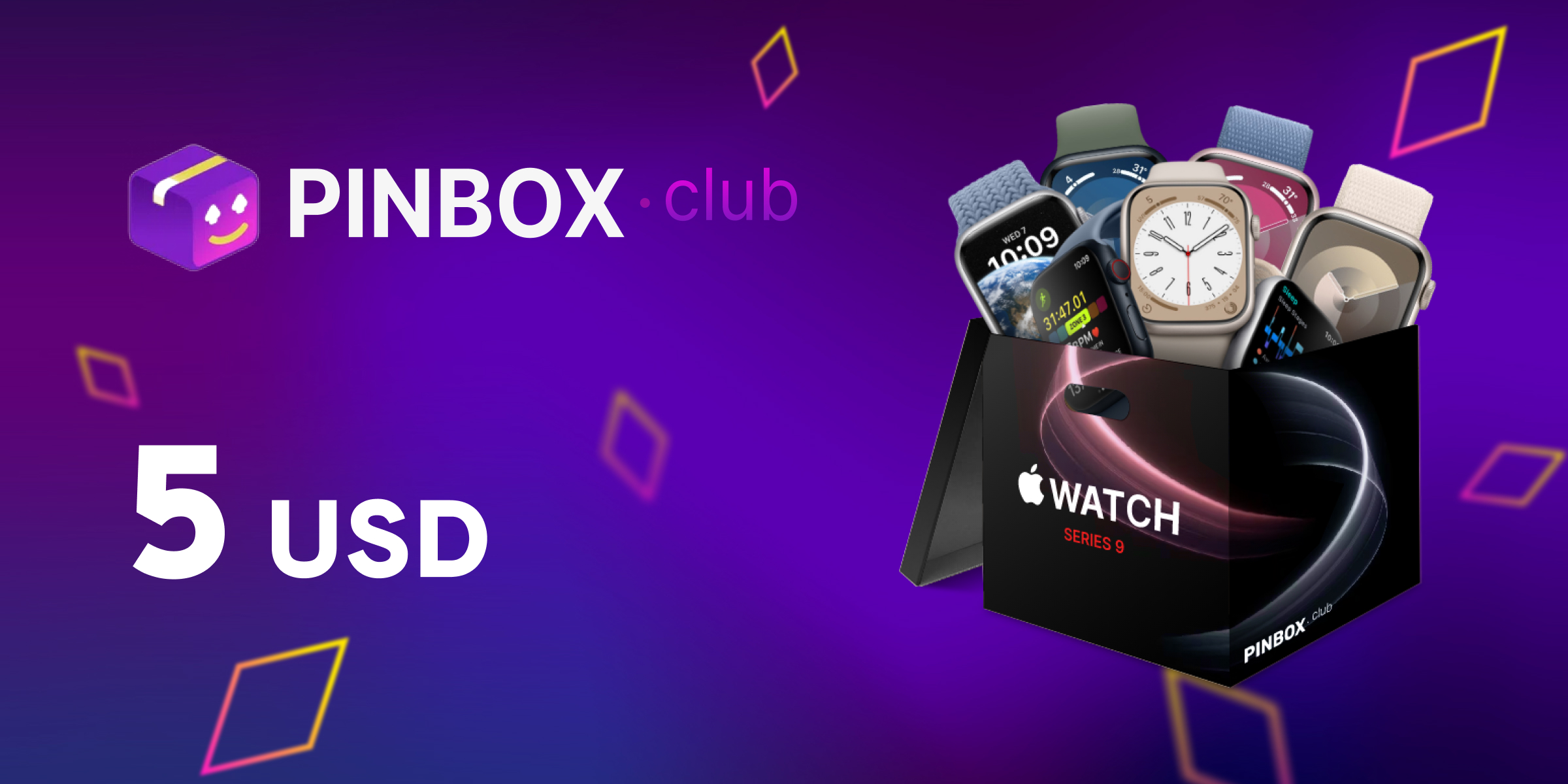 Pinbox Club Gift Card 5 USD