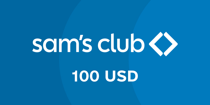 Sams Club Gift Card 100 USD