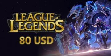 Comprar League of Legends Gift Card Riot 80 USD