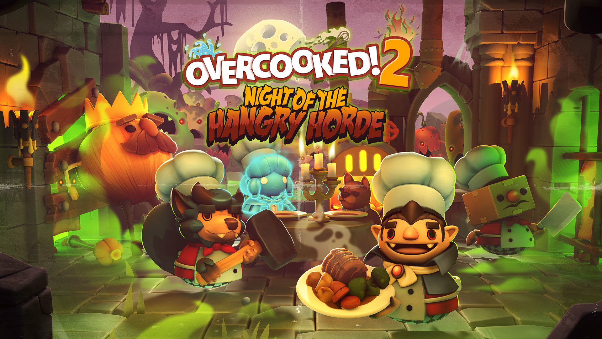 Overcooked 2 Night of the Hangry Horde (DLC)