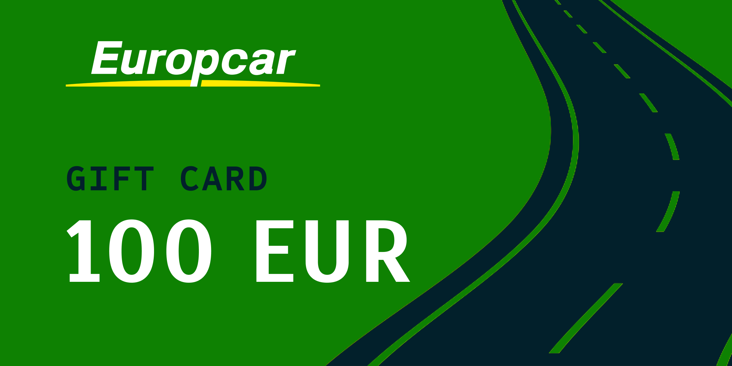 EuropCar Gift Card 100 EUR