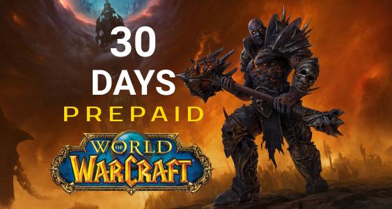 Kaufen World of Warcraft 30 days Prepaid