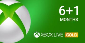 购买 Xbox Live GOLD Subscription Card 6+1 Month