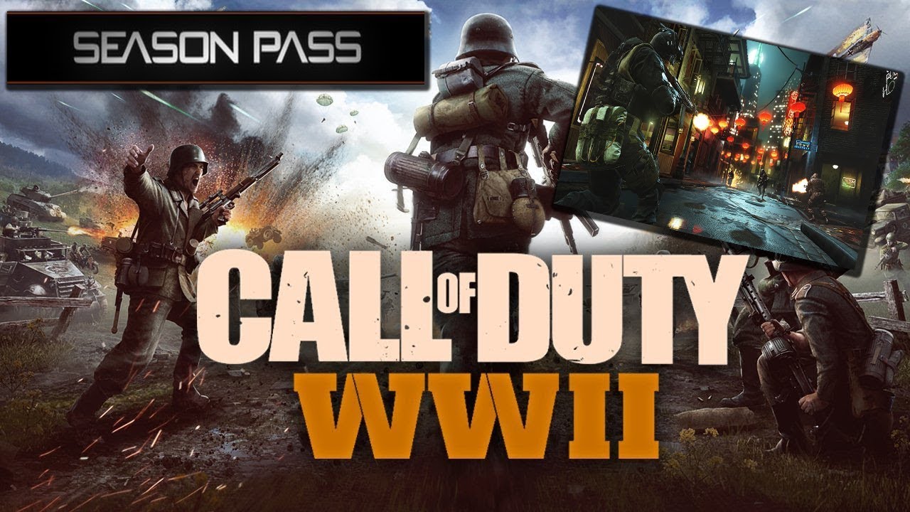 CALL OF DUTY WW2 (COD WWII) SEASON PASS (PS4)