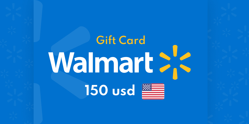 Walmart Gift Card 150 USD
