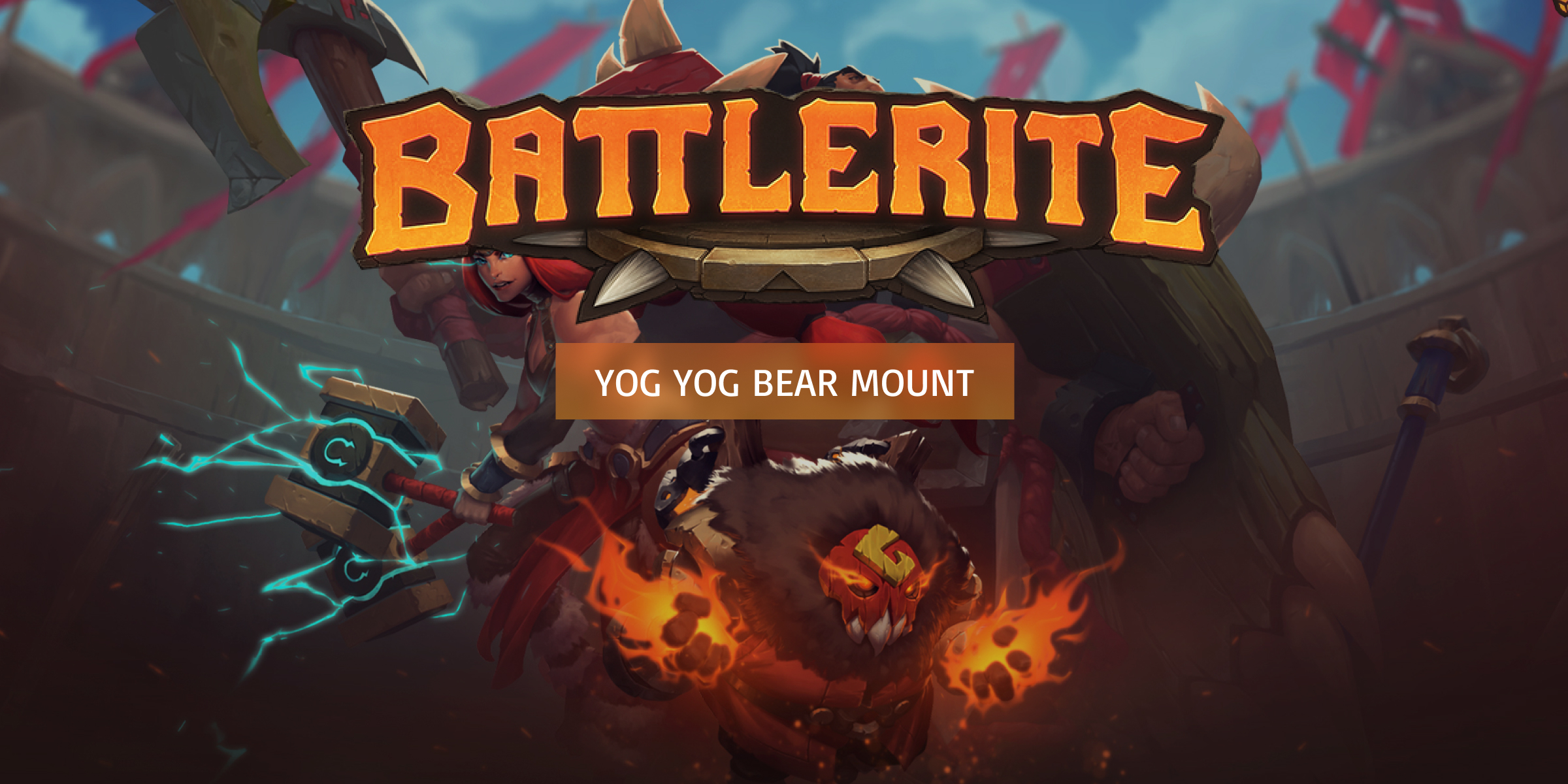 Battlerite YogYog Bear Mount (DLC)