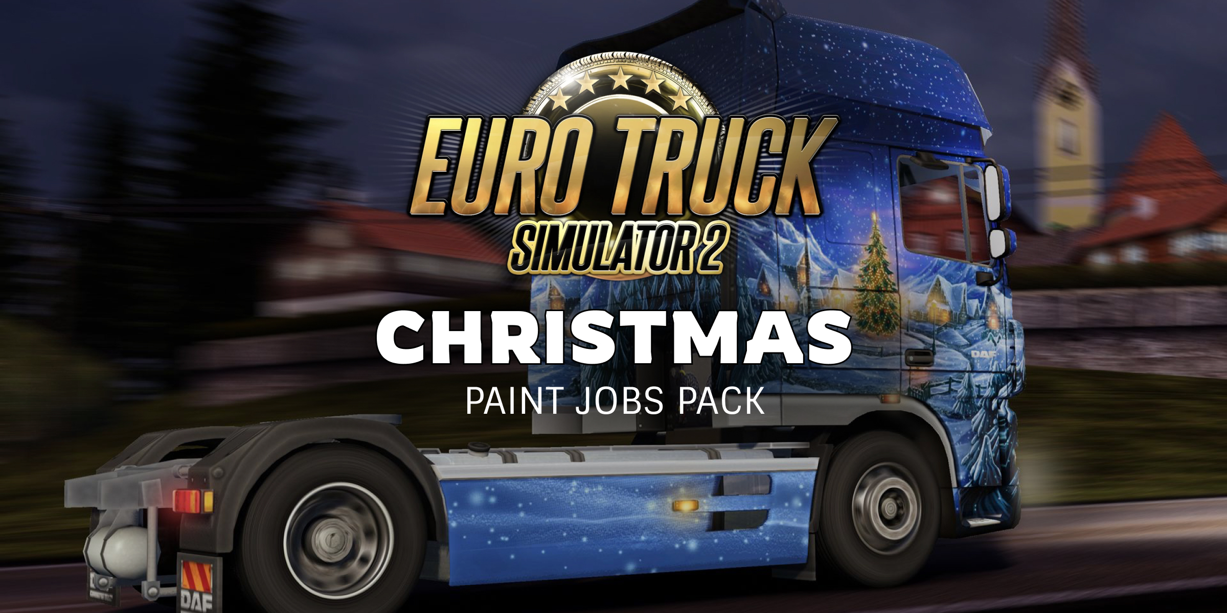 Euro Truck Simulator 2 Christmas Paint Jobs Pack (DLC)