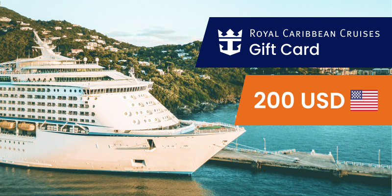 Royal Caribbean Cruises Gift Card 200 USD