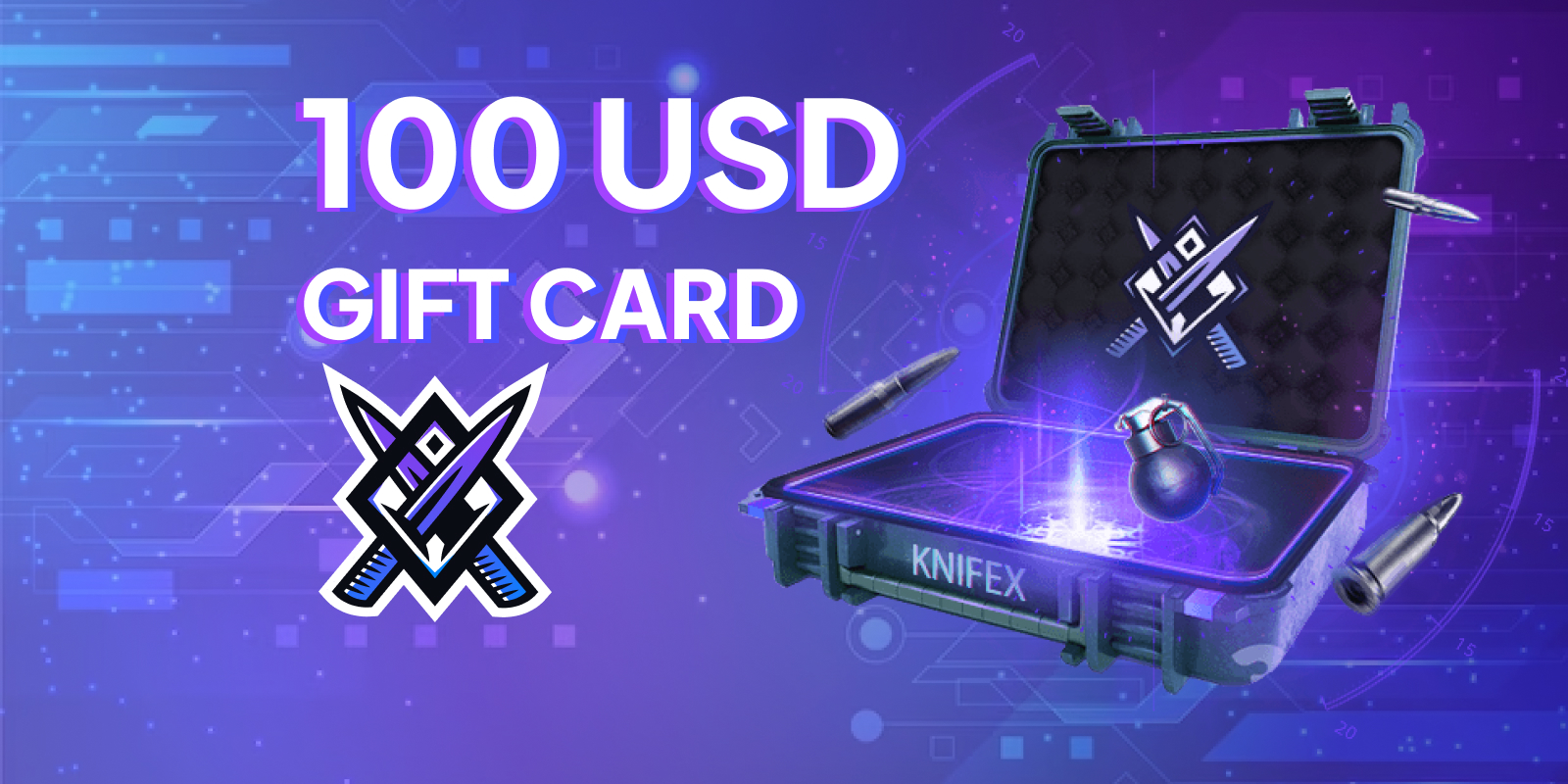 Knifex Gift Card 100 USD