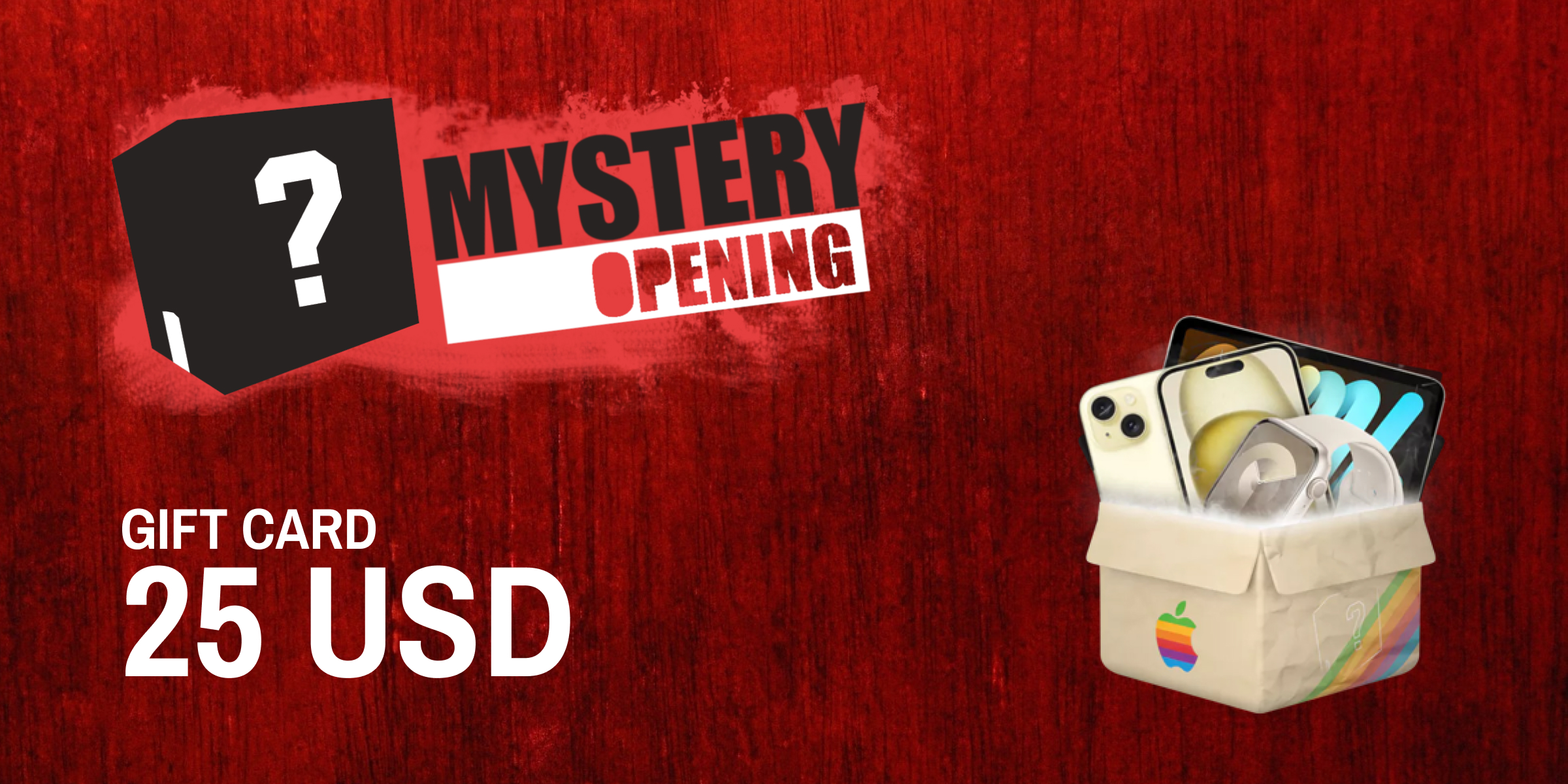 Mystery Opening Gift Card 25 USD