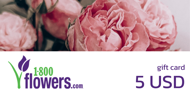1 800 FLOWERS Gift Card 5 USD