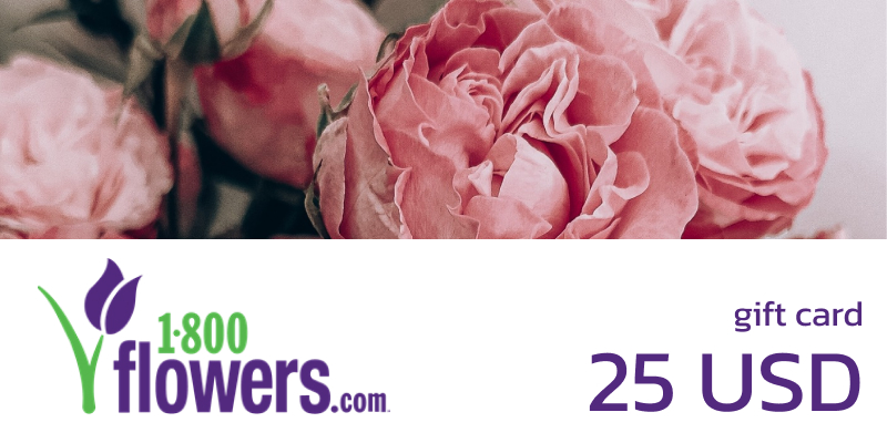 1 800 FLOWERS Gift Card 25 USD