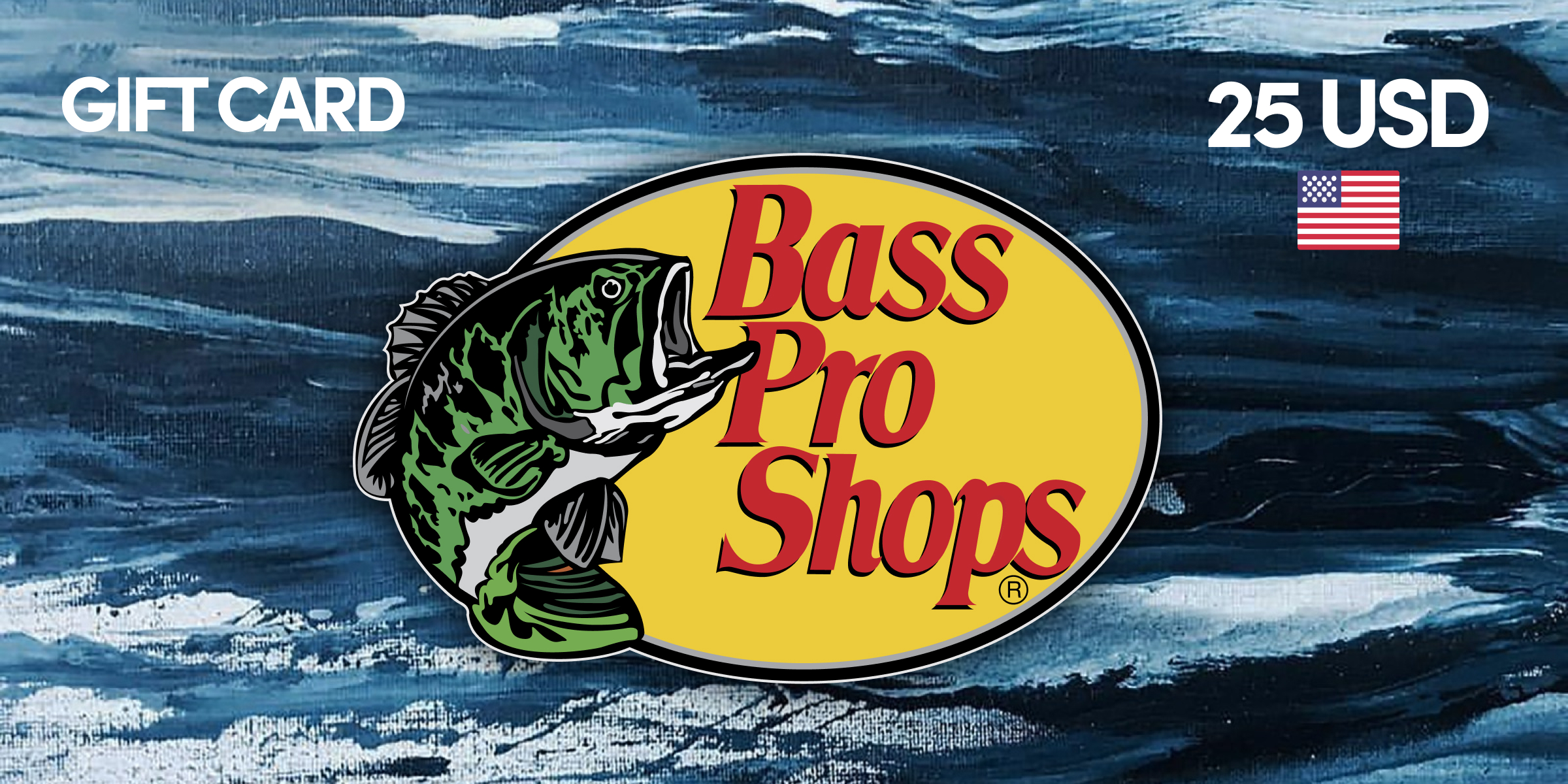 Bass Pro Shops Gift Card 25 USD