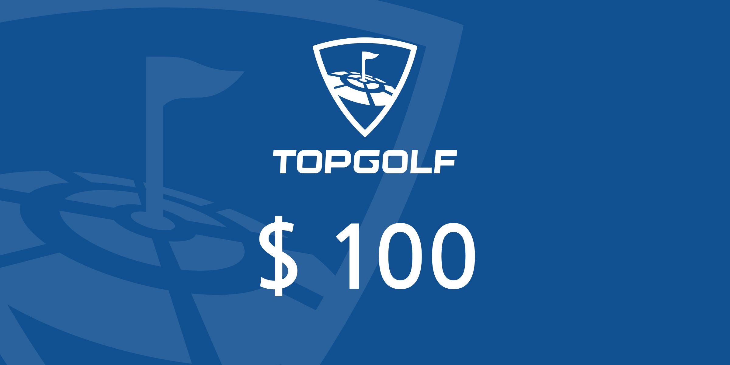 Topgolf Gift Card 100 USD