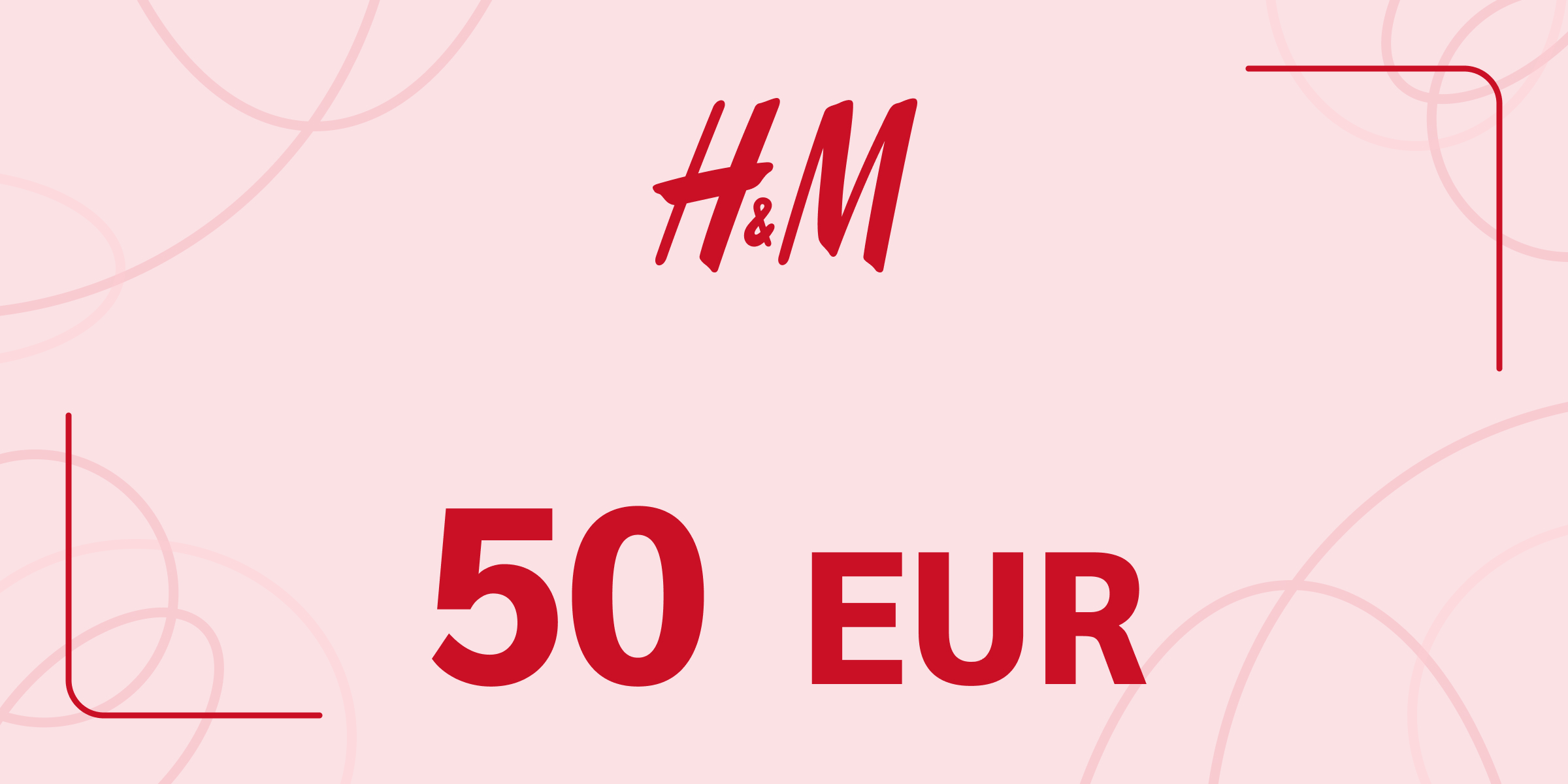 H and M Gift Card 50 EUR