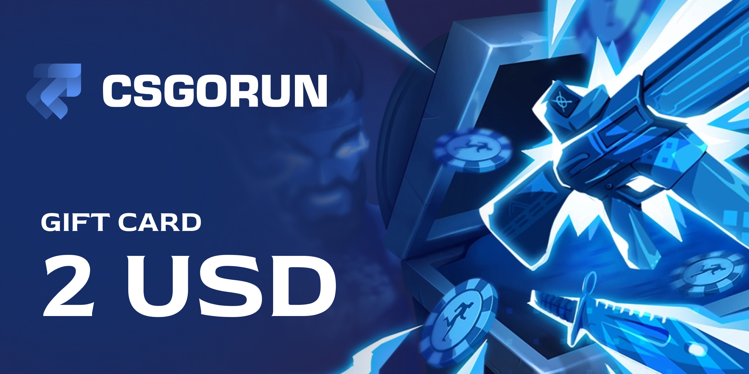 CSGORUN Gift Card 2 USD