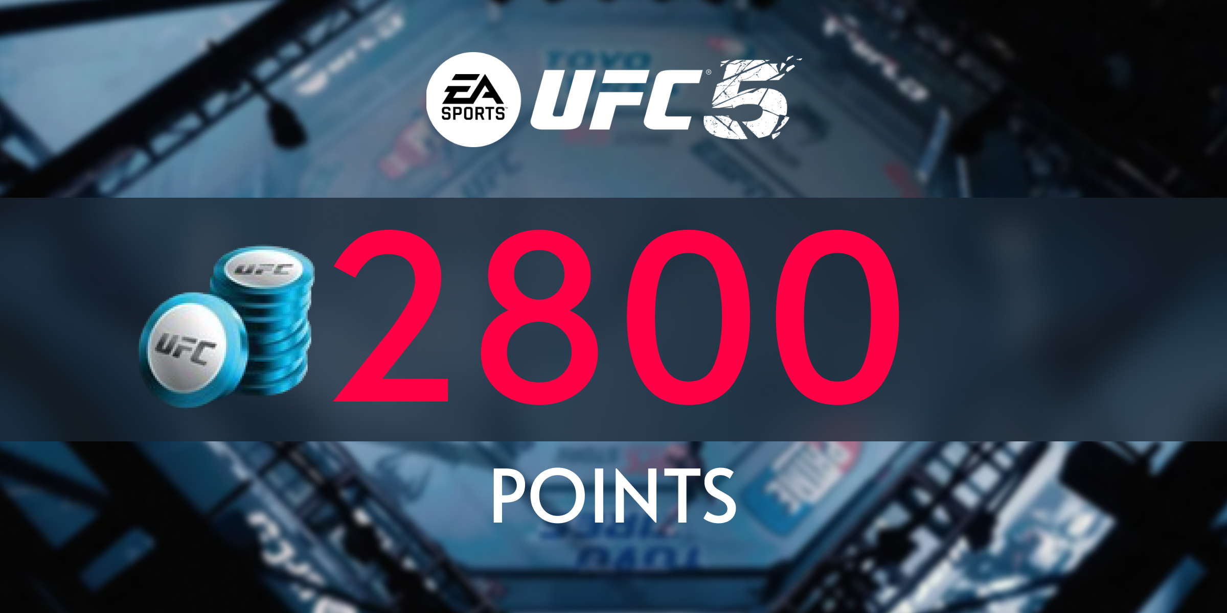 UFC 5 2800 Points (Xbox Series X)