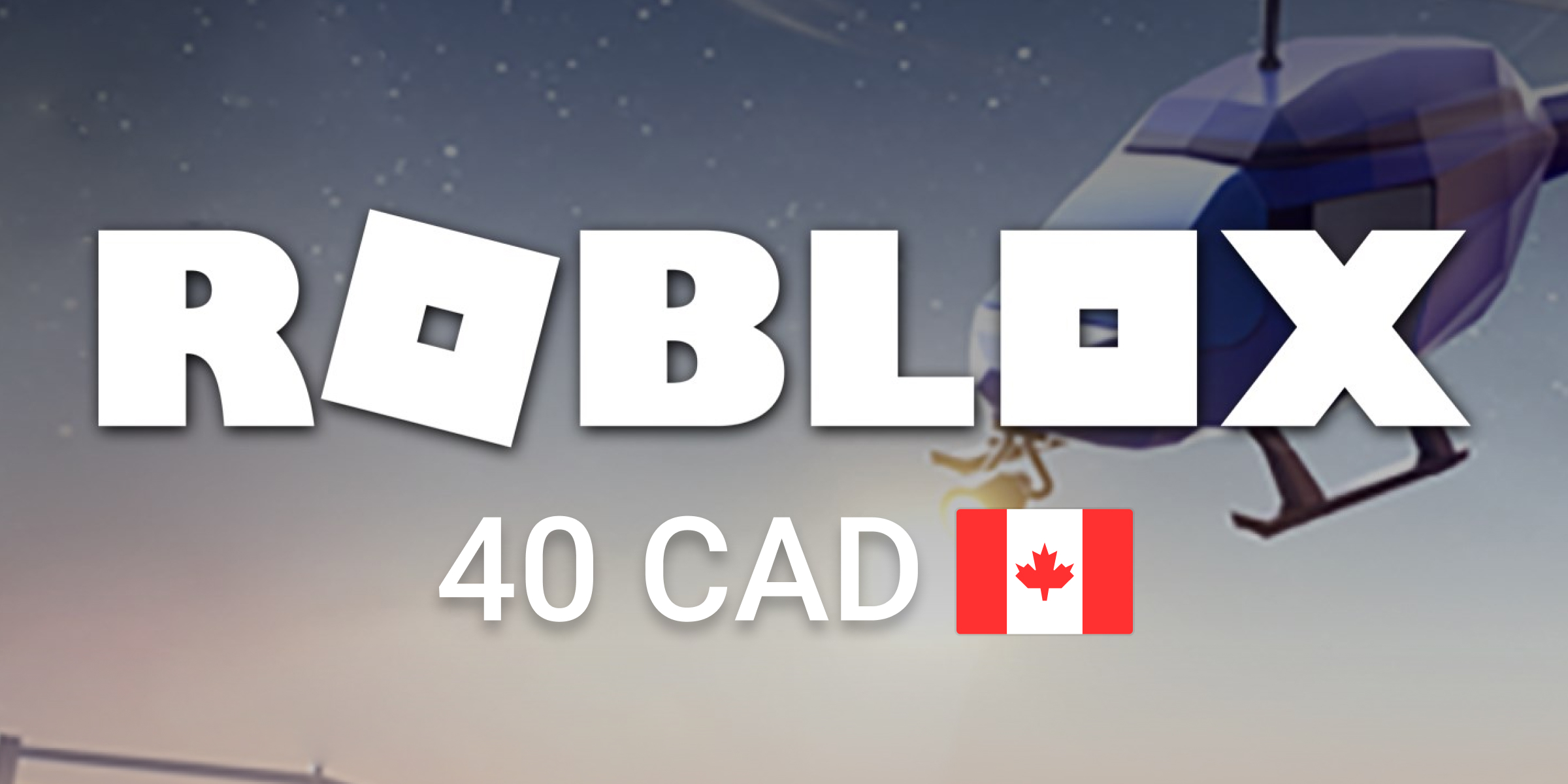 Roblox Gift Card 40 CAD
