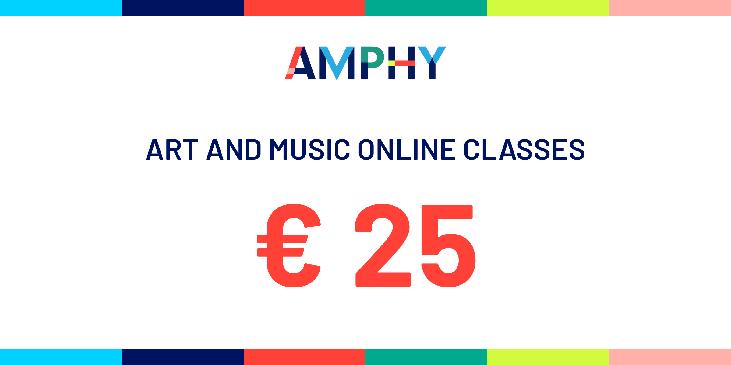 Art and Music Online Classes Gift Card 25 EUR