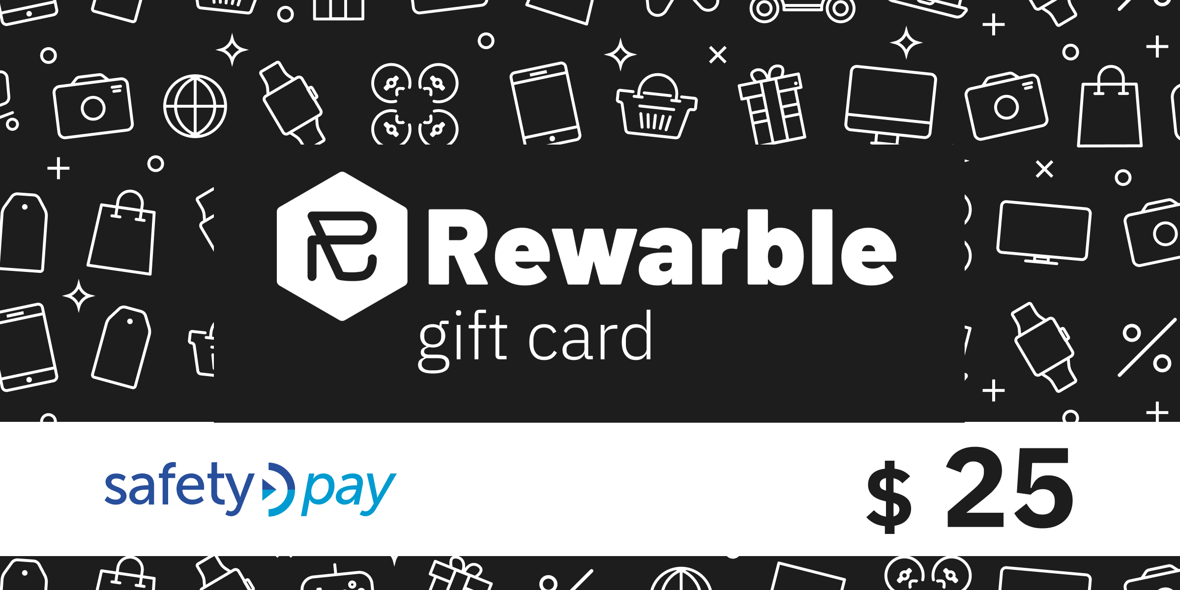 SafetyPay Gift Card 25 USD