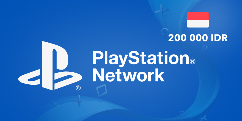 PlayStation Network Gift Card 200 000 IDR