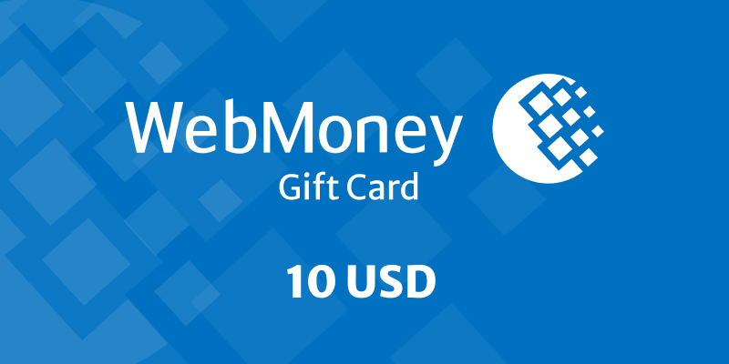 WebMoney Gift Card 10 USD