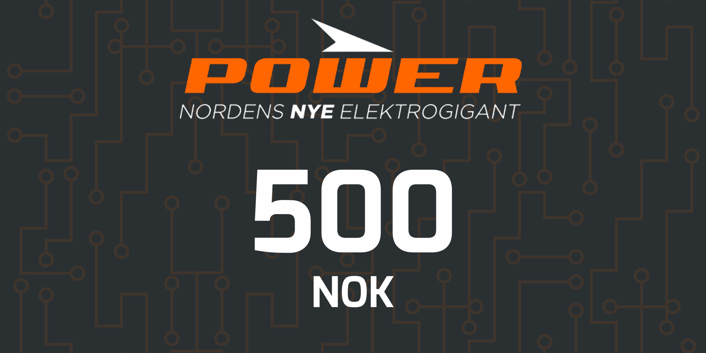 Power Gift Card 500 NOK