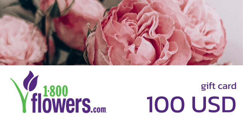 1 800 FLOWERS Gift Card 100 USD