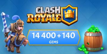 Clash Royale 14000 Plus 1400 Gems  구입