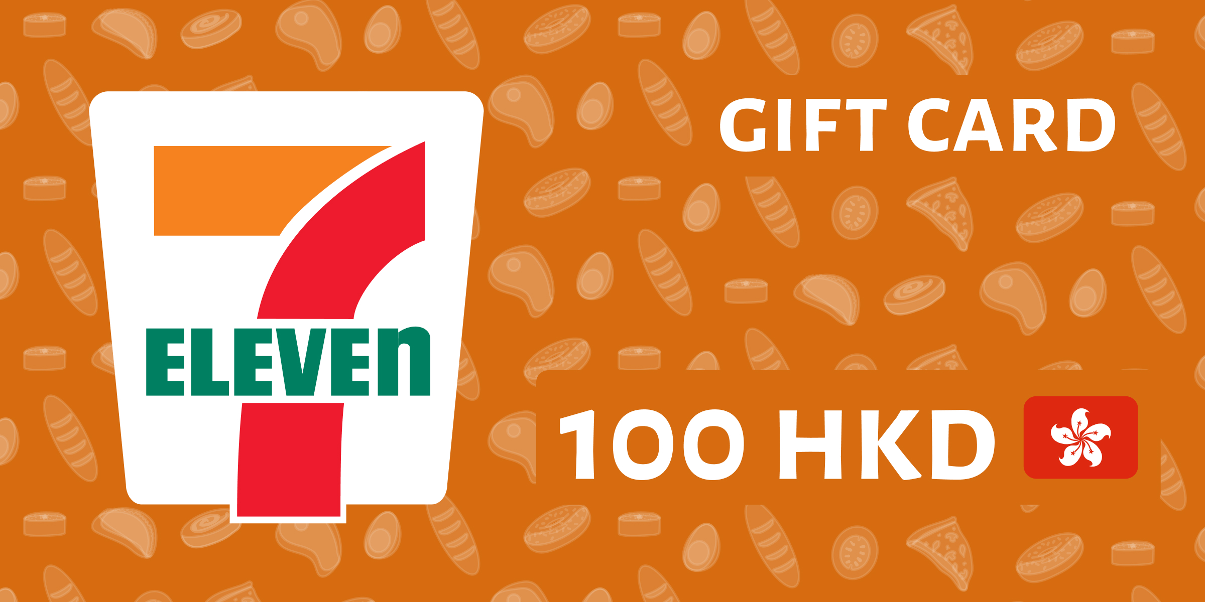 7 Eleven Gift Card 100 HKD